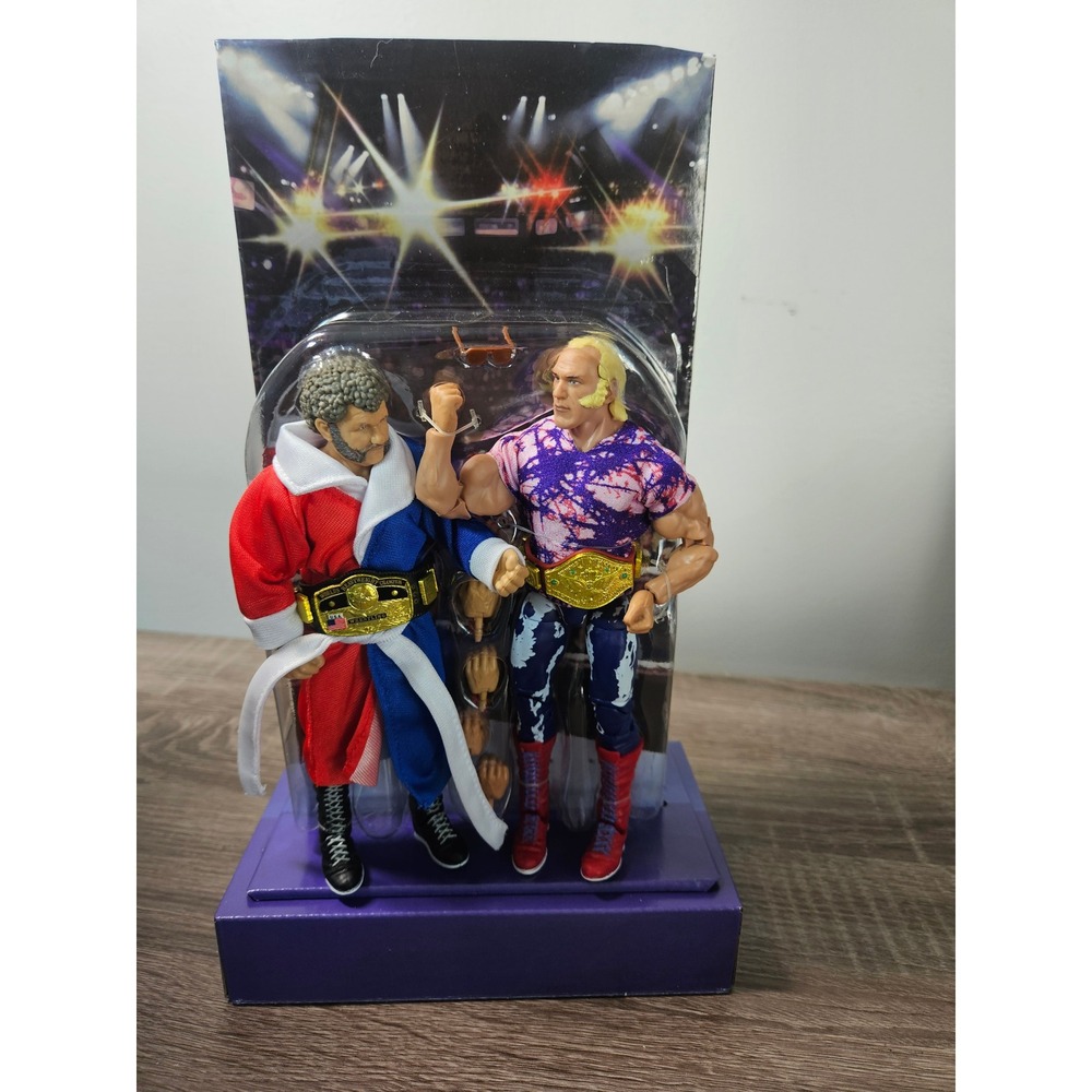 WWE Legends of the Territory Era Elite 4-Pack Muhammad Ali Billy Graham HXK43 - Picture 10 of 15